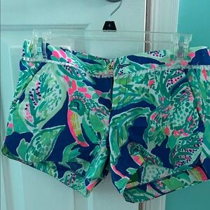 Tropical Print Women's Shorts